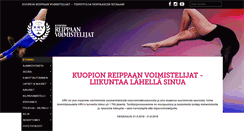 Desktop Screenshot of kuopionreippaanvoimistelijat.fi